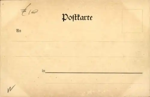 Ak Wedel an der Elbe, Straßenpartie mit Roland Statue