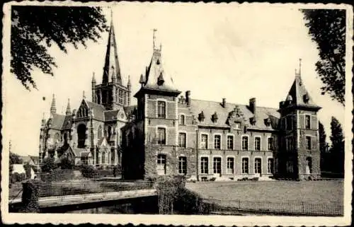 Ak Dadizele Dadizeele Moorslede Westflandern, Basiliek en Kasteel