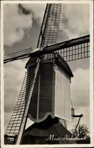Ak Mooi Niederlande, Windmühle