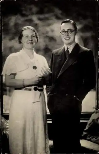 Ak Prinzessin Juliana, Prinz Bernhard von Lippe Biesterfeld