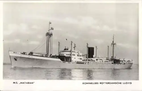 Ak Frachtschiff MS Mataram, KRL