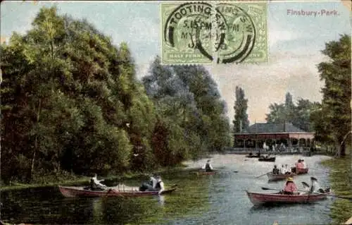 Ak London City England, Finsbury-Park