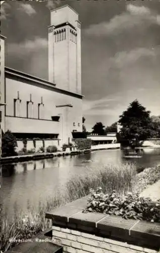 Ak Hilversum Nordholland Niederlande, Rathaus