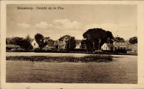 Ak Nieuwkoop Südholland Niederlande, Blick auf den See