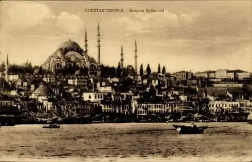 Ak Konstantinopel Istanbul Türkei, Süleymaniye-Moschee