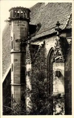 Foto Ak Creglingen an der Tauber, Herrgottskirche