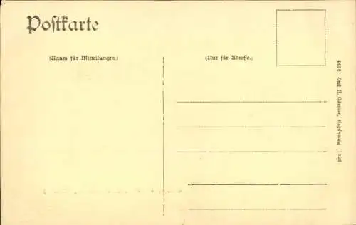 Ak Magdeburg an der Elbe, Kloster Unser Lieben Frauen, Kreuzgang, Haube