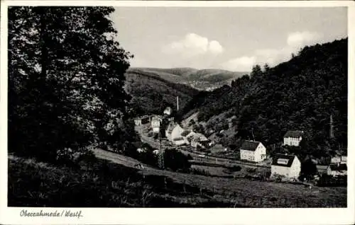 Ak Oberrahmede Lüdenscheid im Märkischen Kreis, Panorama