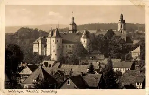 Ak Schleusingen in Thüringen, Bertholdsburg