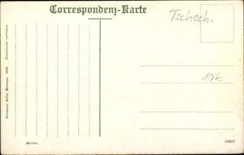 Ak Teplice Šanov Teplitz Schönau Region Aussig, Trinkhalle, Kurgarten