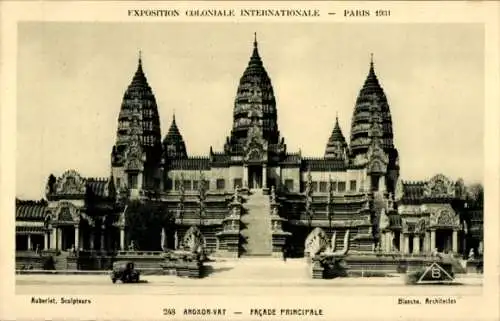 Ak Paris, Expo Coloniale Internationale 1931, Pavillon de l'Annam