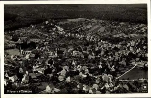 Ak Köppern Friedrichsdorf Taunus, Luftaufnahme