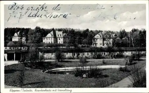 Ak Köppern Friedrichsdorf Taunus, Krankenhaus, Verwaltung