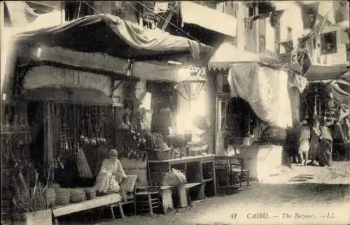 Ak Cairo Kairo Ägypten, Bazar