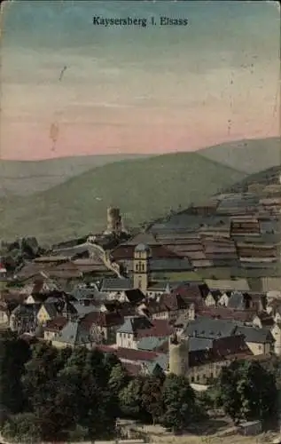 Ak Kaysersberg Elsass Haut Rhin, Gesamtansicht