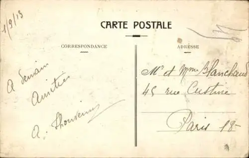 Ak Châtelaillon Charente Maritime, Strand