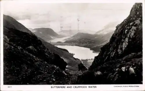 Ak Buttermere Cumbria England, Crummock-Water