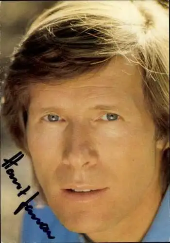 Ak Schauspieler Horst Janson, Portrait, Autogramm