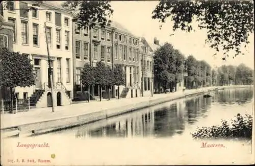 Ak Maarssen Utrecht, Langegracht