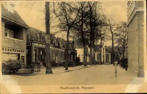 Ak Maarssen Utrecht, Raadhuisstraat