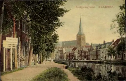 Ak Maarssen Utrecht, Schippersgracht