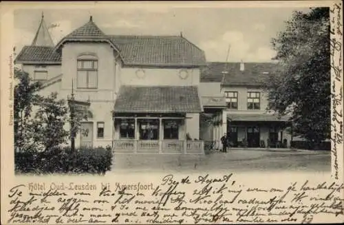 Ak Amersfoort Utrecht Niederlande, Hotel Oud-Leusden