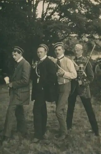 Studentika Foto Ak Vier Studenten