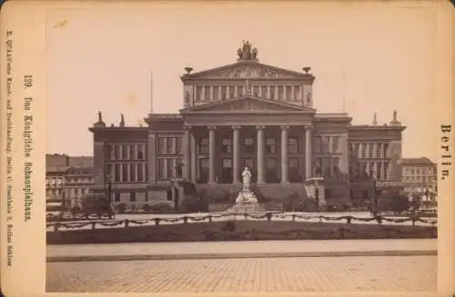 Kabinett Foto Berlin Mitte, Das Königliche Schauspielhaus