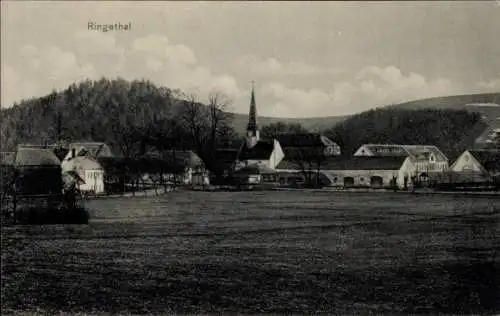 Ak Ringethal Mittweida in Sachsen, Gesamtansicht