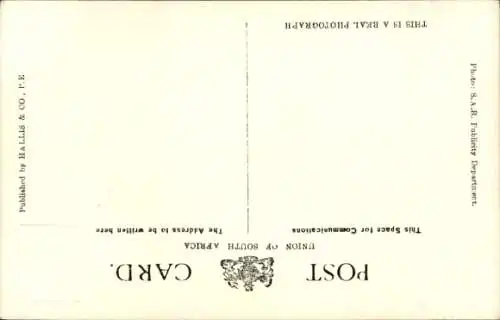 Ak Südafrika, Frisieren