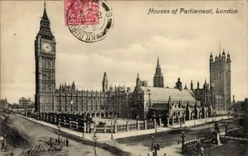 AK London City England, Houses of Parliament