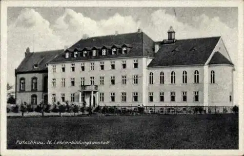 Ak Paczków Patschkau Oberschlesien, Lehrerbildungsanstalt