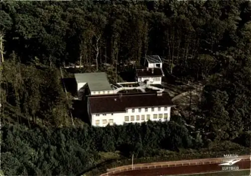 Ak Dietzenbach in Hessen, hessische Jugendbildungsstätte, Blick aus der Luft