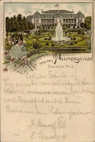 Litho Frankfurt am Main, Palmengarten