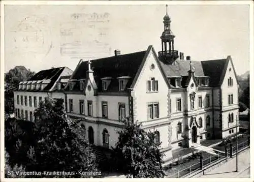 Ak Konstanz am Bodensee, St. Vincentius Krankenhaus