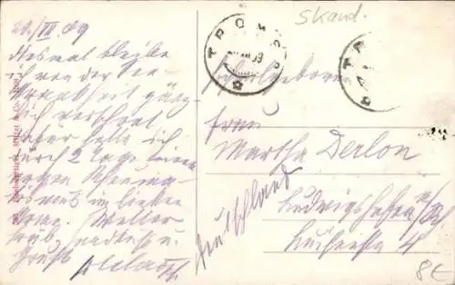 Ak Tromsø Tromsö Norwegen, Panorama