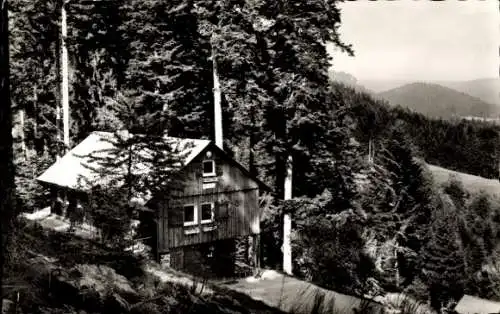 Ak Schiltach im Schwarzwald, Wittichen, Naturfreundehaus Waldhäusle