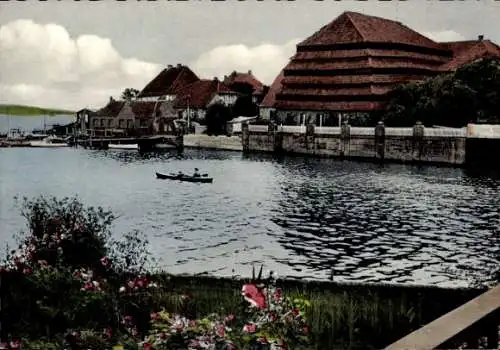 Ak Neustadt in Holstein, Teilansicht