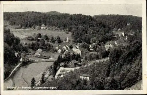 Ak Rupprechtstegen Hartenstein an der Pegnitz Mittelfranken, Panorama