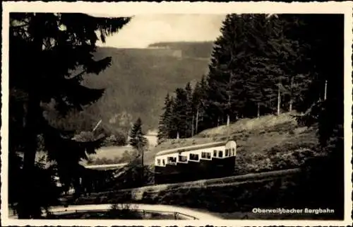 Ak Oberweißbach in Thüringen, Oberweißbacher Bergbahn