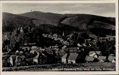 Ak Elgersburg in Thüringen, Hohe Wartskopf, Panorama