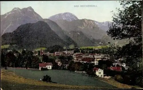 Ak Bad Reichenhall in Oberbayern, Panorama