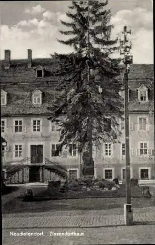 Ak Neudietendorf in Thüringen, Zinzendorfhaus