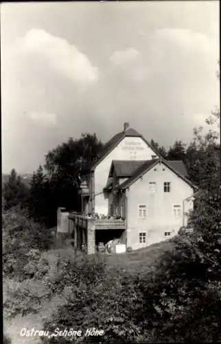 Ak Ostrau in Sachsen, Schöne Höhe