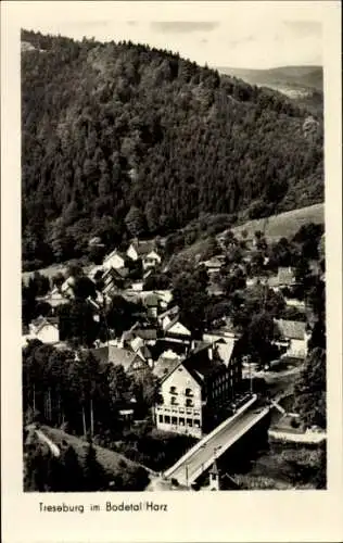 Ak Treseburg Thale im Harz, Gesamtansicht