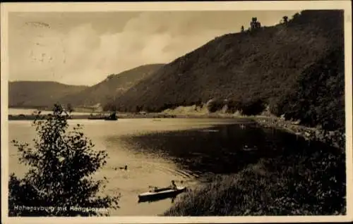 Ak Syburg Dortmund Nordrhein Westfalen, Hohensyburg, Hengsteysee