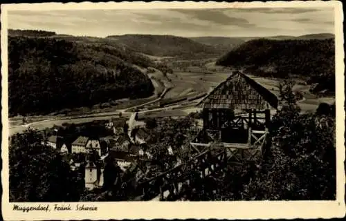 Ak Muggendorf Wiesenttal Fränkische Schweiz, Panorama