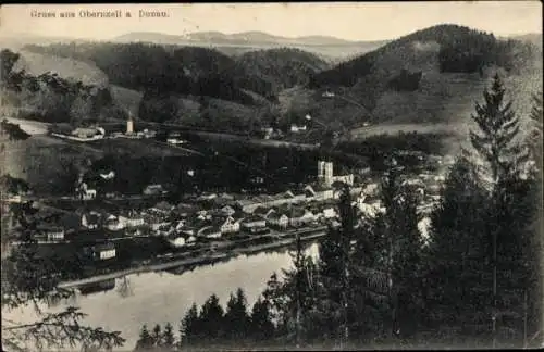 Ak Obernzell an der Donau Niederbayern, Panorama