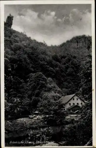Ak Behringersmühle Gößweinstein in Oberfranken, Stempfermühle