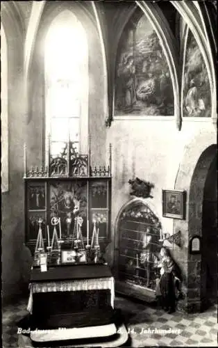 Ak Bad Aussee Steiermark, Kirche, Innenansicht, Altar